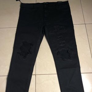 Embellish black jean size 42/34